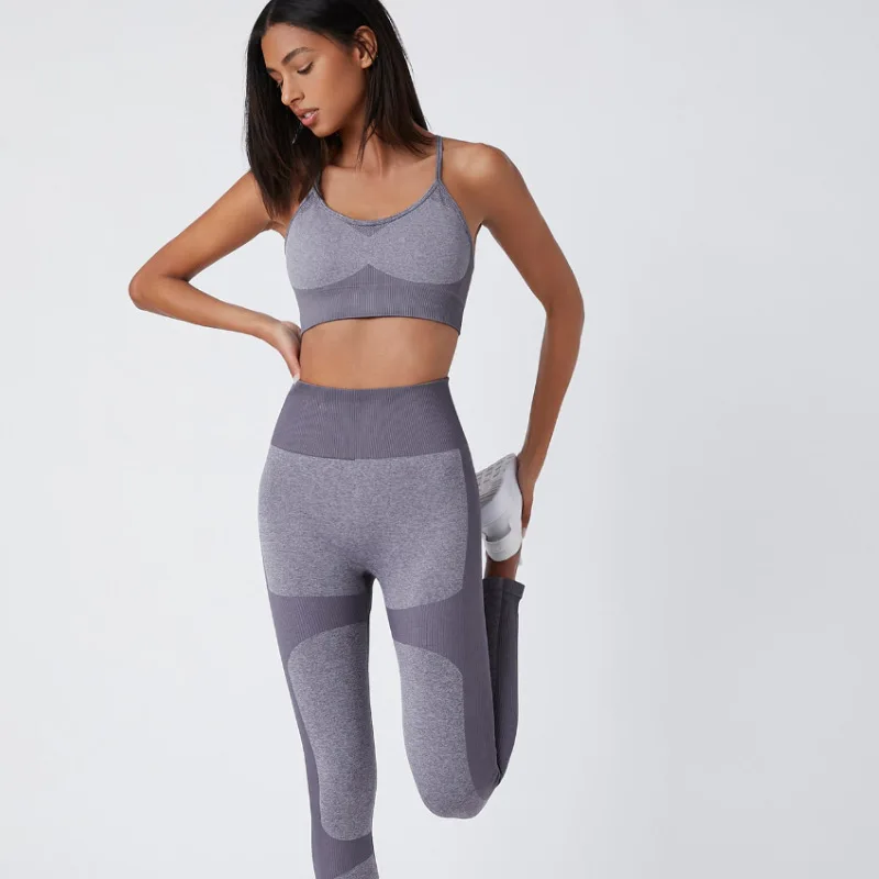 

Hot sale cheap price workout sets women 2 piece yoga fitness sports yoga suit