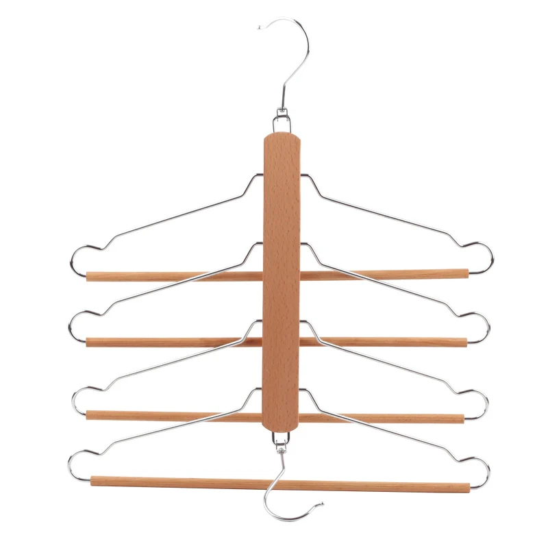 

Manufacturer High Quality Logo Hangers Thin Solid Wood for Shop Natural Wooden Hanger For Pants, Natural or other colors