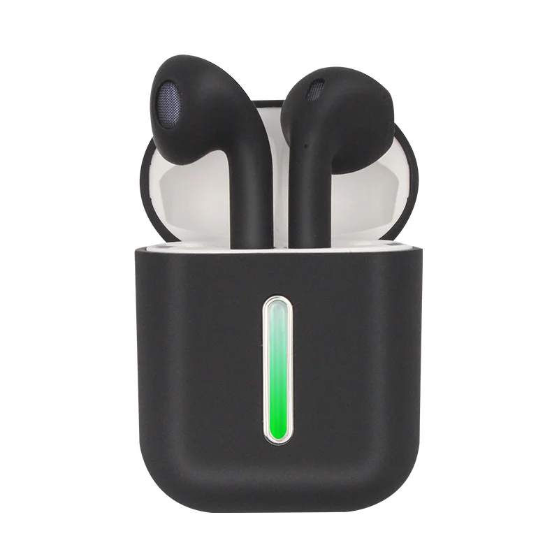 

Giveout Effective Noise Cancelling One step pairing Wireless TWS headphones with Charging Case and mic, White/black/green/pink/blue