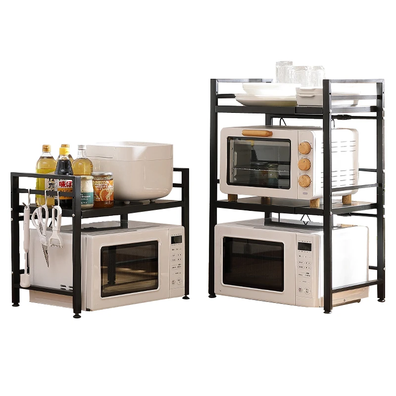 

Chinese Supplier 201 Stainless Steel + Carbon Steel Microwave Oven Shelf, Black