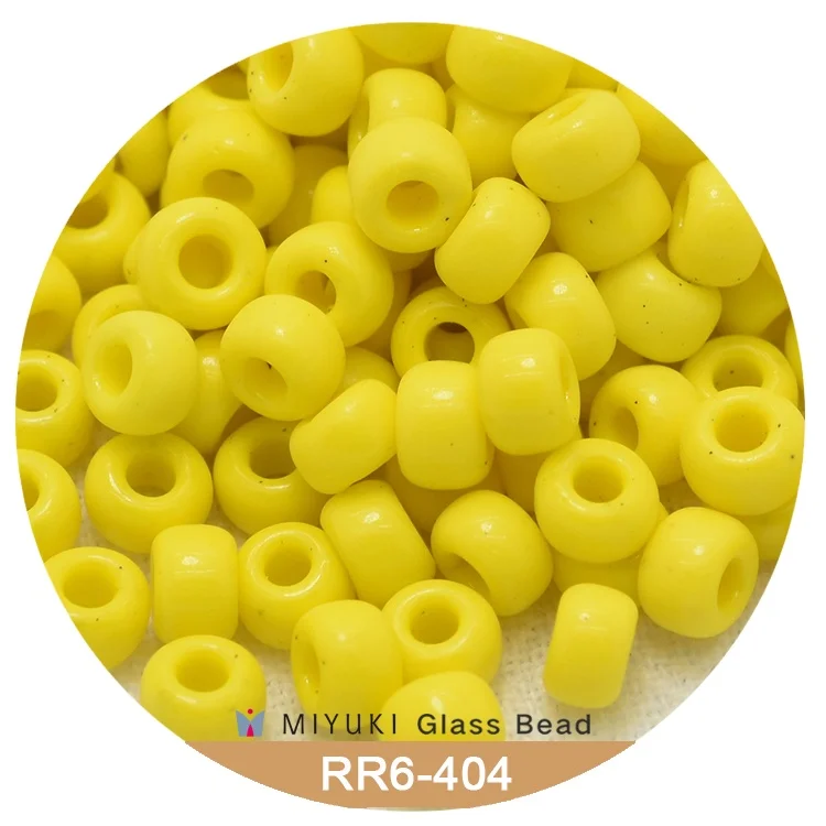 

Miyuki Round Rocailles 6/0 Beads 4 mm [14 Color Opaque Dyed ]10g pack, As picture