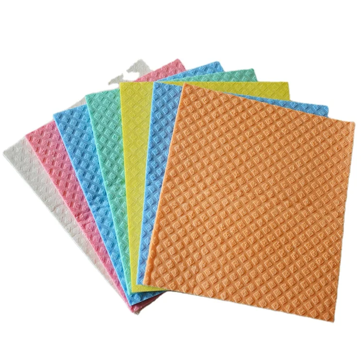 

Factory Direct Wholesale Swedish Dishcloth Cellulose Sponge Cloths