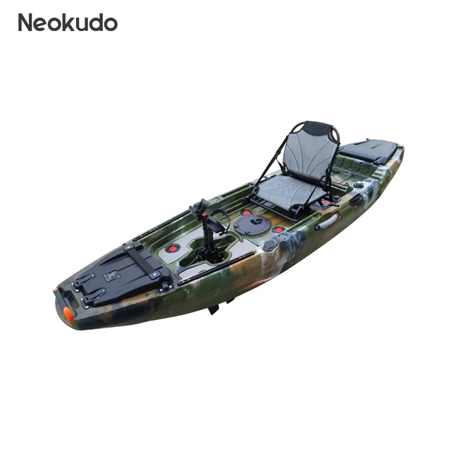 New arraived sit on top pedal fishing kayak for 1 person, View pedal