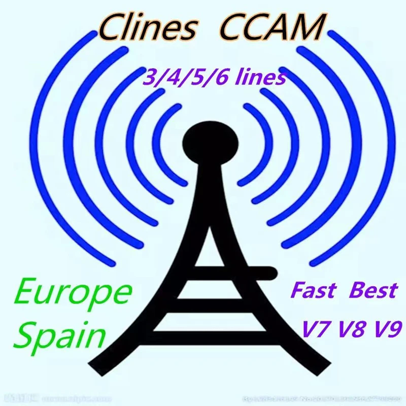

Stable Server 6 Lines cccam for europe Spain Portugal Poland Germany for Freesat Oscam Satellite Receiver Support GTmedia V8 V9