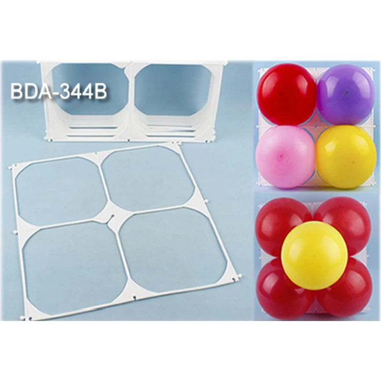 
9 Holes 4 Holes Balloon Wall Frame Balloon Grids For Wedding Party Decoration 