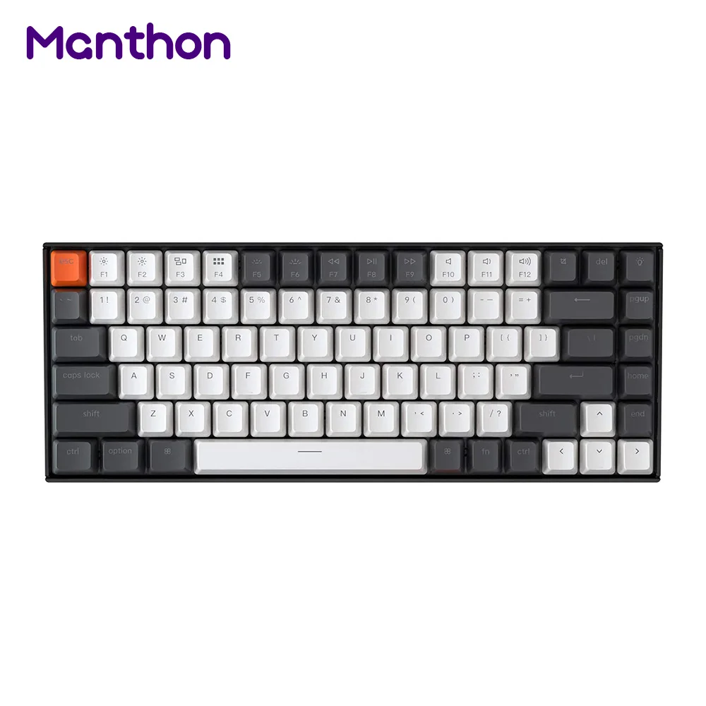 

OEM Keychron K3 V2 84 Keys Spanish Layout Low Profile RGB Mechanical Keyboard, Black