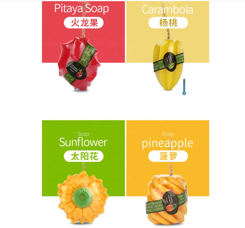 

Wholesale harmony fruit soap mold thailand organic toleit spa bath soap bar essential oil whitening handmade fruit shaped soap