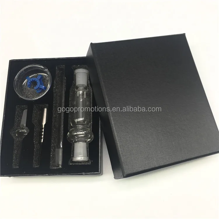 

2021 Hot selling glass and smoking sets nectar pipes collectors with 10mm titanium nail
