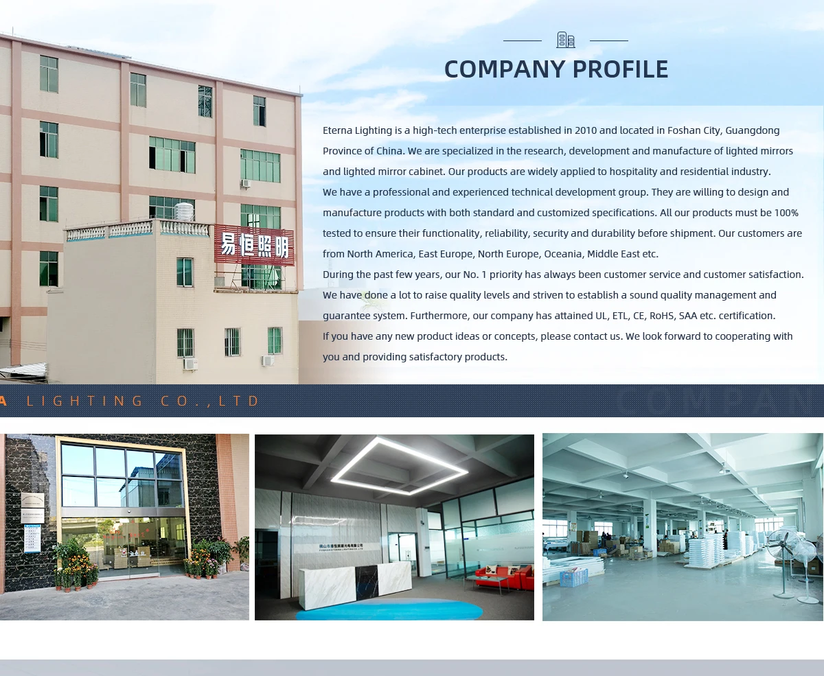 Foshan Eterna Lighting Co Ltd Lighted Mirror Led Foshan Eterna Lighting Co Ltd Lighted Mirror Led