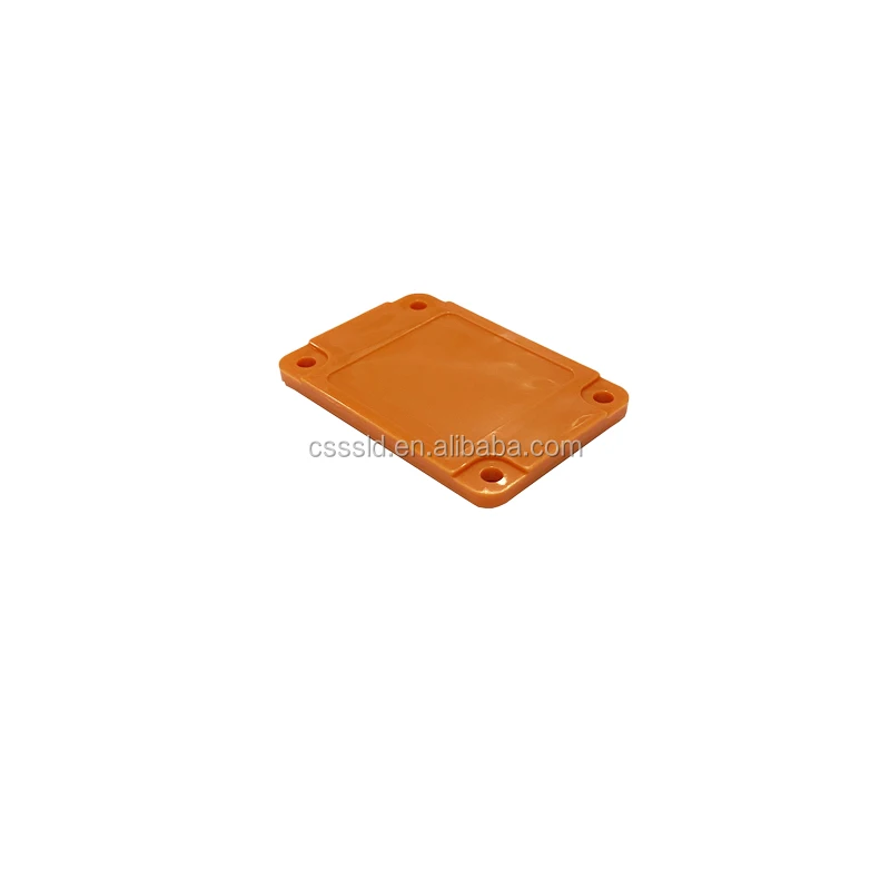 Chinese Plastic product supplier Plastic injection Red  ABS plastic cover Customized Service
