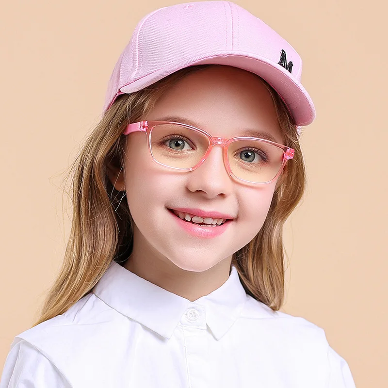 

2021 DCOPTICAL TR90 Anti Blue Light Kids beautiful Anti Blue light ray glasses for kids eyeglasses