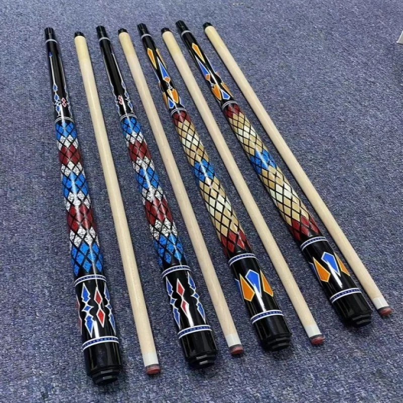 

2023 New Superior Billiard Uni lock 2 Pieces 58" Maple Wood Pool Cue 13MM Tip