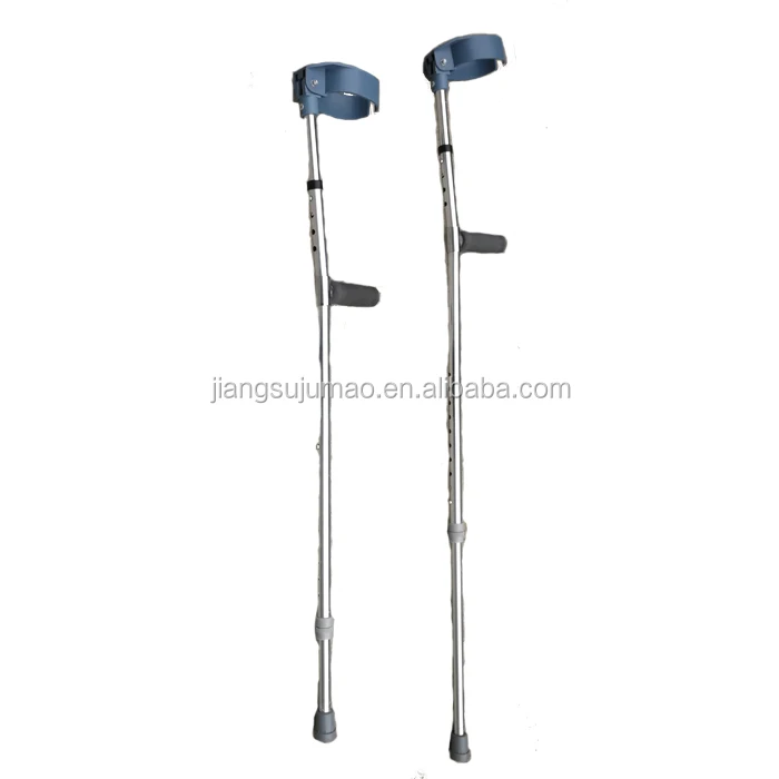 Adjustable Height Forearm Walking Elbow Crutches Cane Rehabilitation ...