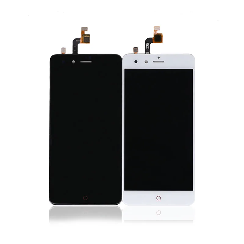

High Quality LCD with Digitizer for ZTE Nubia Z11 Mini NX529J LCD Display Touch Screen Assembly Replacement, Black white