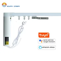 

Alexa&Google Home Tuya Motorized WiFi Curtain Track Automatic Electric Curtain Track Smart Home CM_ CMJTUYA_ TRACK1N