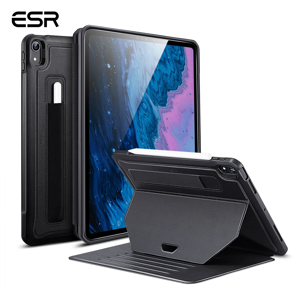 

ESR Tablet Case for iPad Air 4th Gen Multi-Angle Tablet Cover Sentry Kickstand Case For iPad 10.8inch