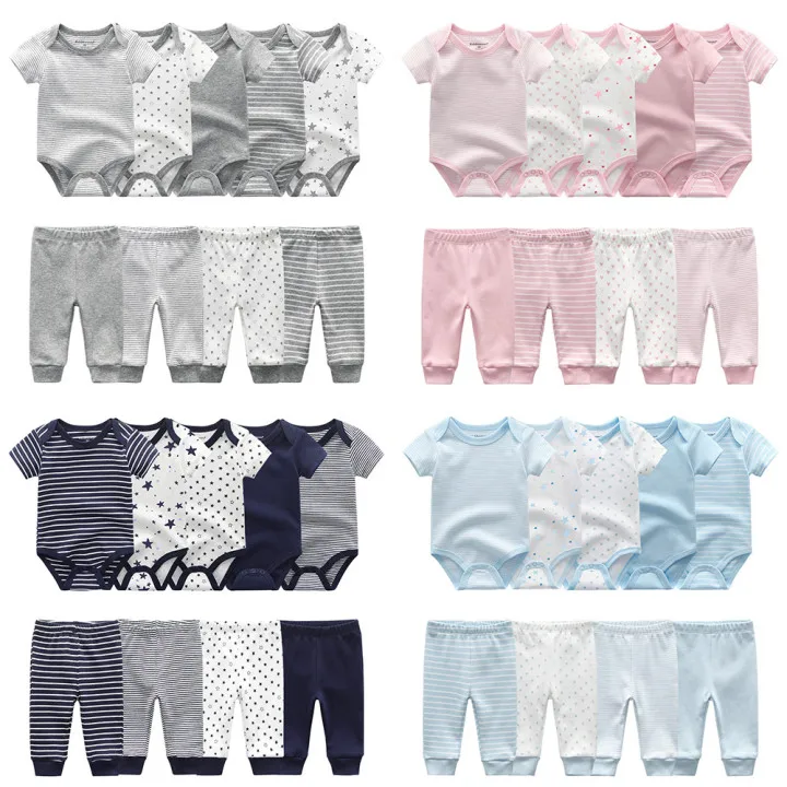

2020 9 pk new born baby girls clothing sets, Any colors