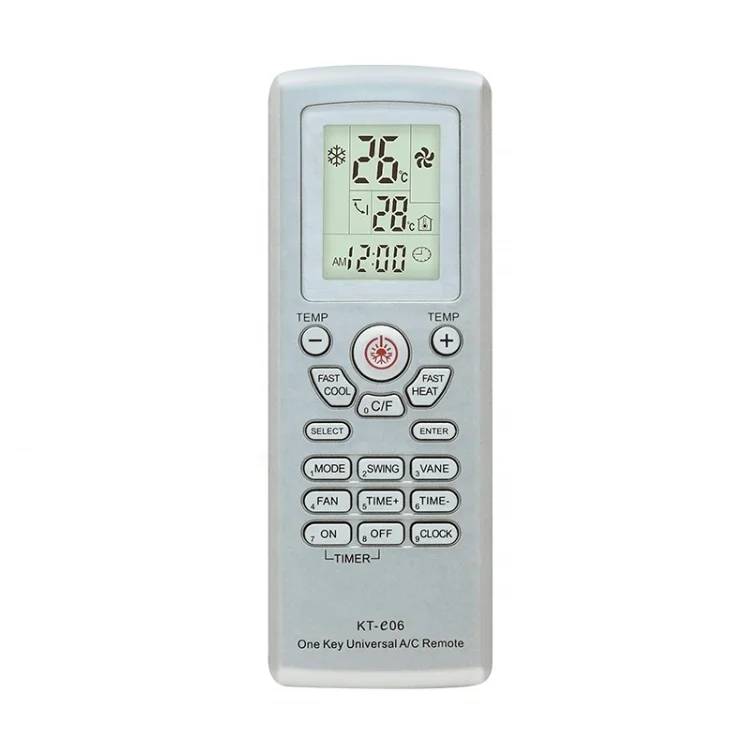 KT-MD Universal LCD Remote Control Qunda Midea Air Conditioner