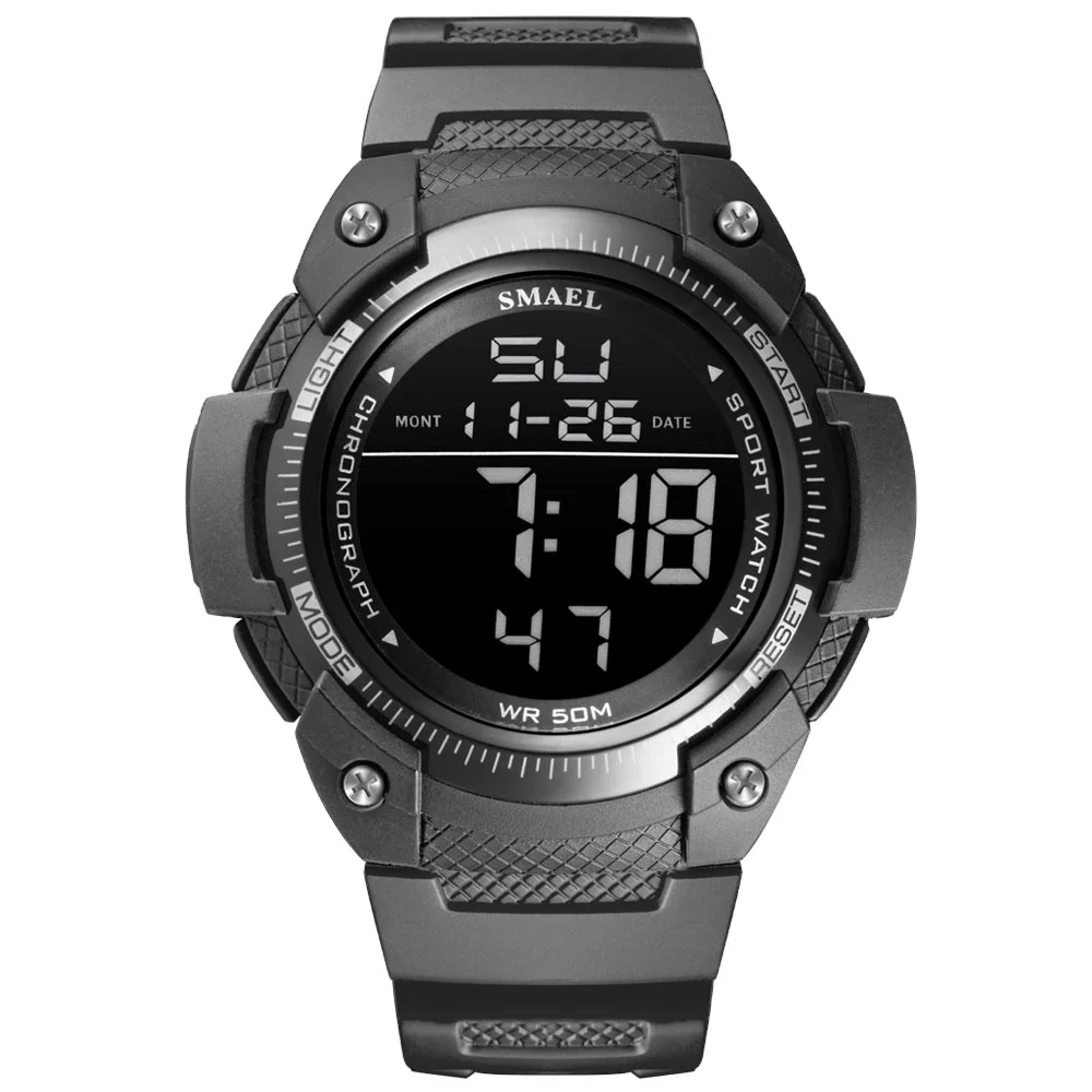 

SMAEL NEW 1335 digital led watch waterproof sport pocket watch, 5 colors