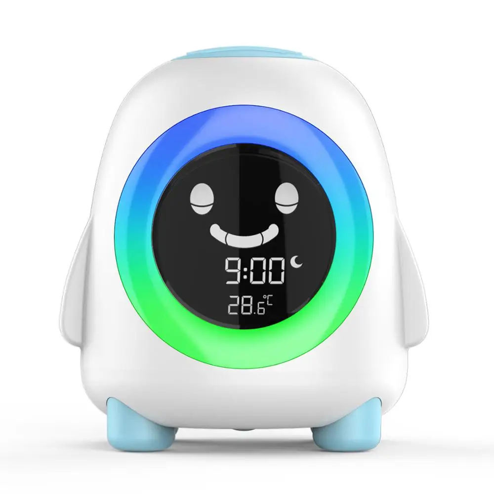 

2021 Penguin smart Digital Children Wake Up lcd Light alarm Clock Kids digital &analog-digital clocks suppliers desk & table