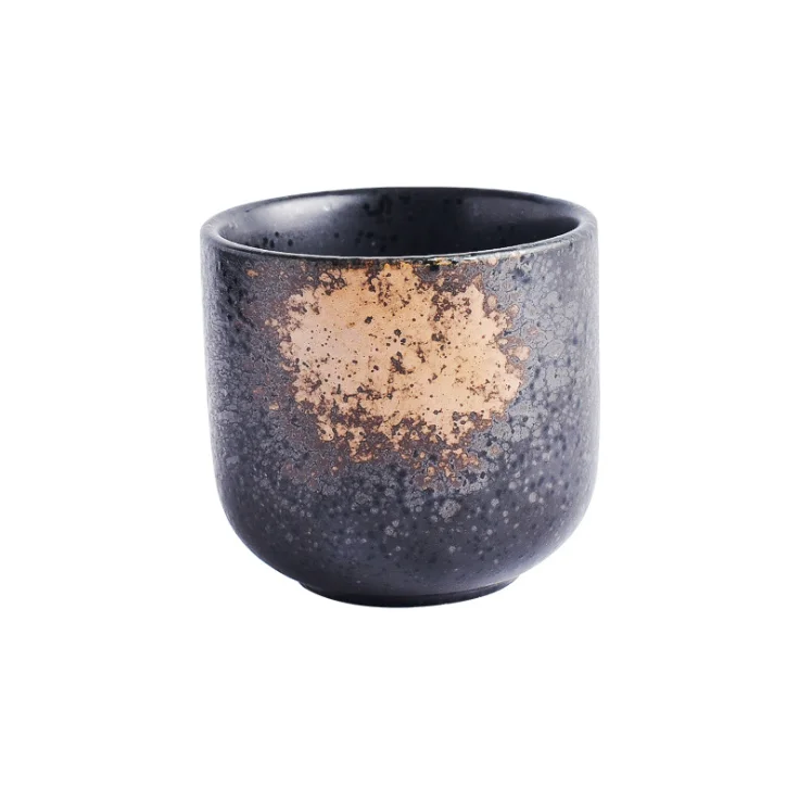 

Wholesale Japanese Style Ceramic Mug Reusable Pottery Cup Without Handle, As pictures