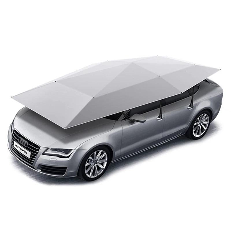 

2020 Universal car cover 4.5M Automatic Car sun shade Umbrella car cover Tent Anti-UV protection with wireless controller