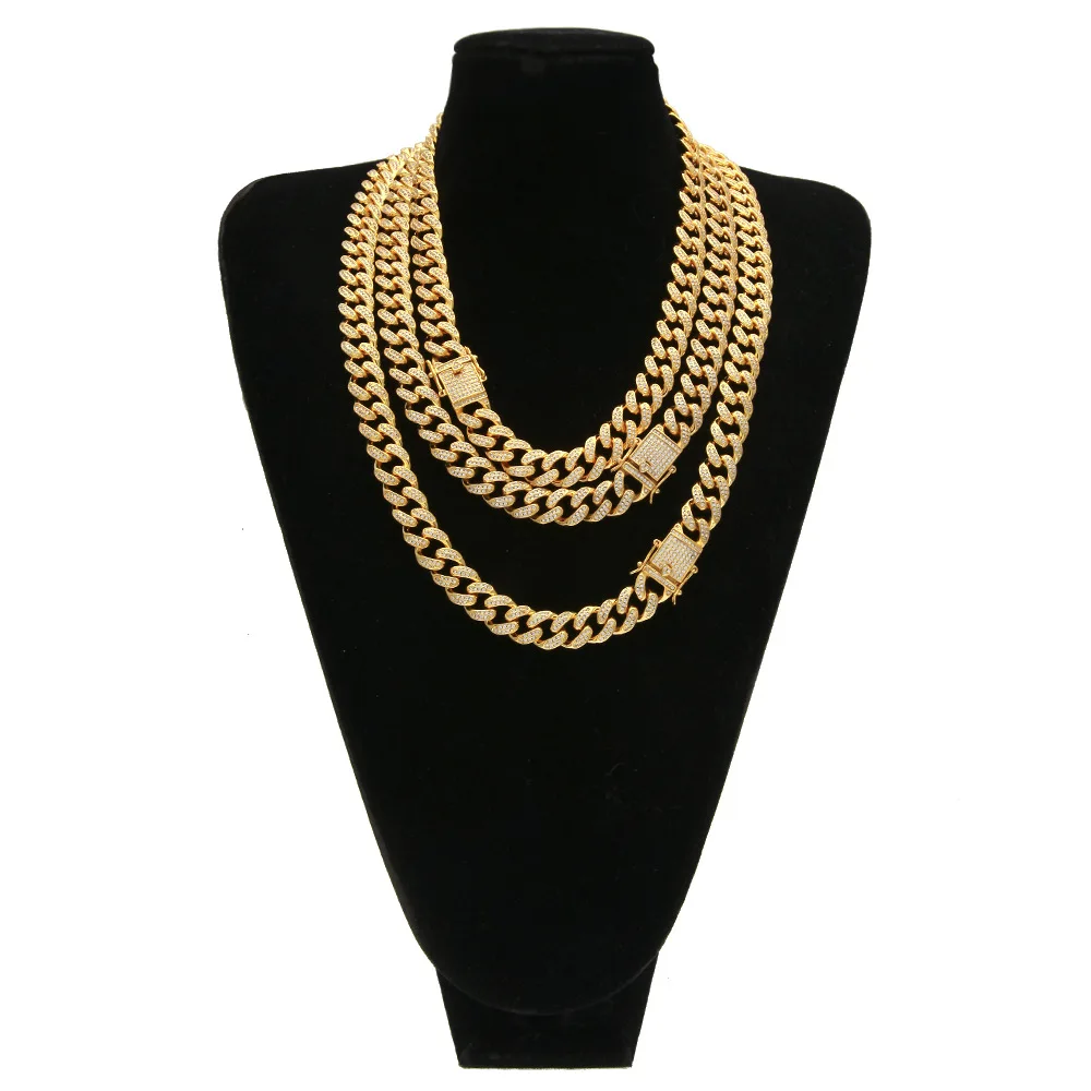 

Copper Brass Micro Zircon gold silver miami cuban link chain butterfly choker names pendant necklaces