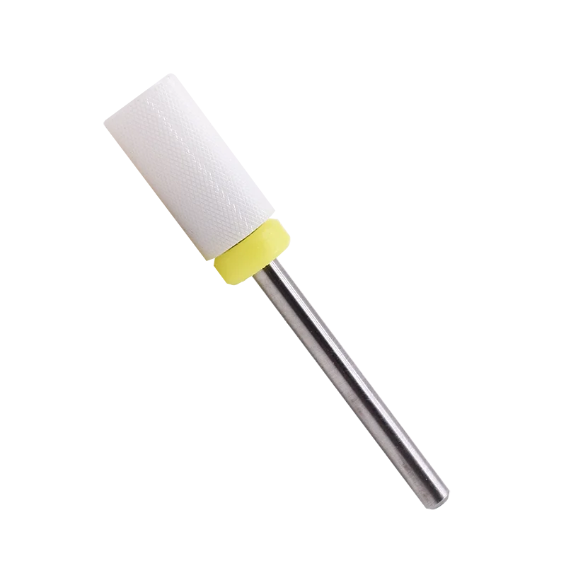 

6.6mm Natural Nail Grinding Bit Ceramic Nail Drill Professional Ceramic Nail Drill Bits, White
