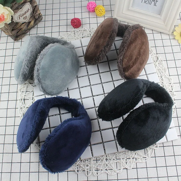 

High Quality Cold winter warmly ear muffs custom fashionable fleece ear warmer earmuffs