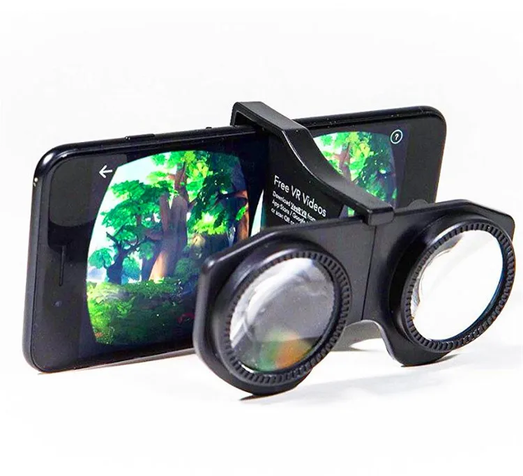 

2021 buy cheap 3d Mini Vr Glasses Virtual Reality Headset Plastic Vr Goggles 3d Glasses vr/ar glasses & devices, Black, blue, orange