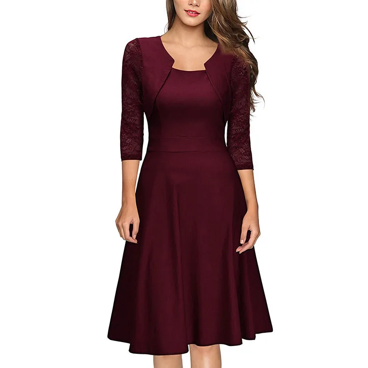 

Wholesale high quality women ladies office wear dress, Picture show