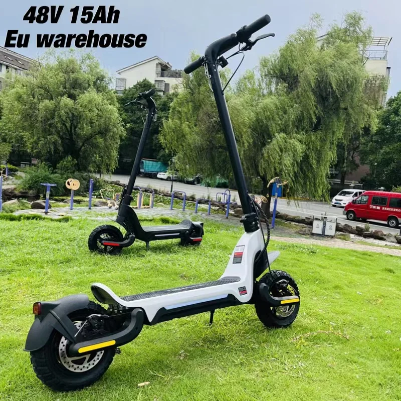 

EU warehouse MOQ1 e-scooter 800w 45km/h fast powerful scooters 10inch 2 wheel adult off road fat tire electric scooter for sale