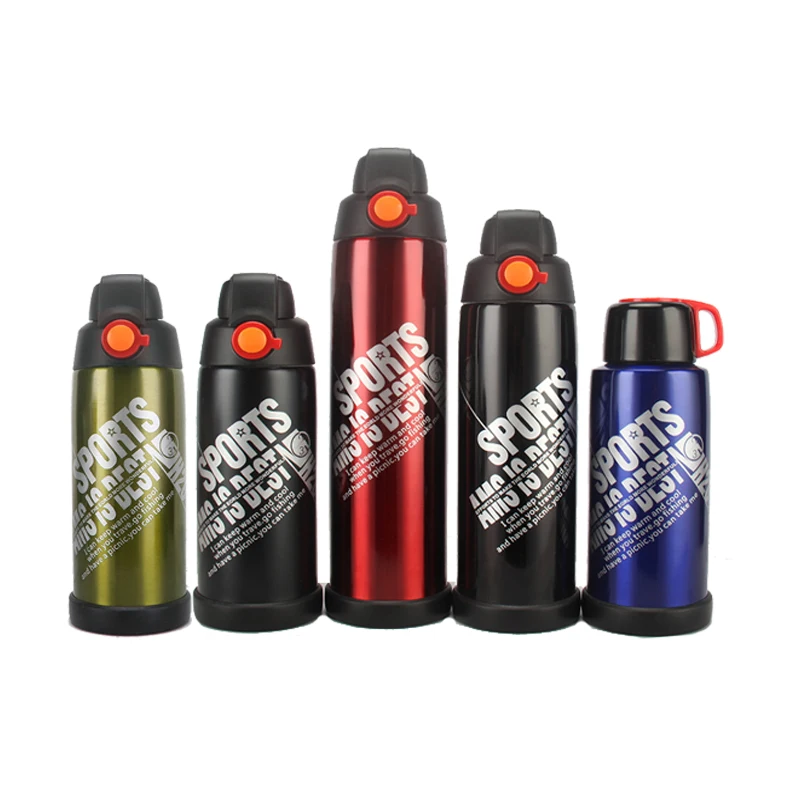 

Hot Water Sport Sipper Iron Stainless Steel Vacuum Coffee Flasks, Yellow, green, blue, green, black,pink
