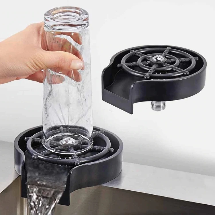 

Kitchen Cup Sink Washer Glass Rinser