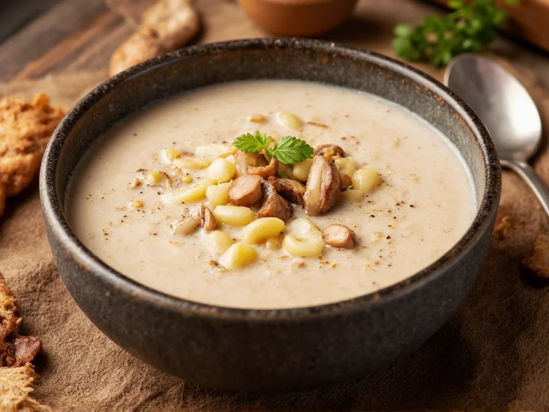 Creamy Mushroom Soup Without Cream: Easy Dairy-Free Recipe