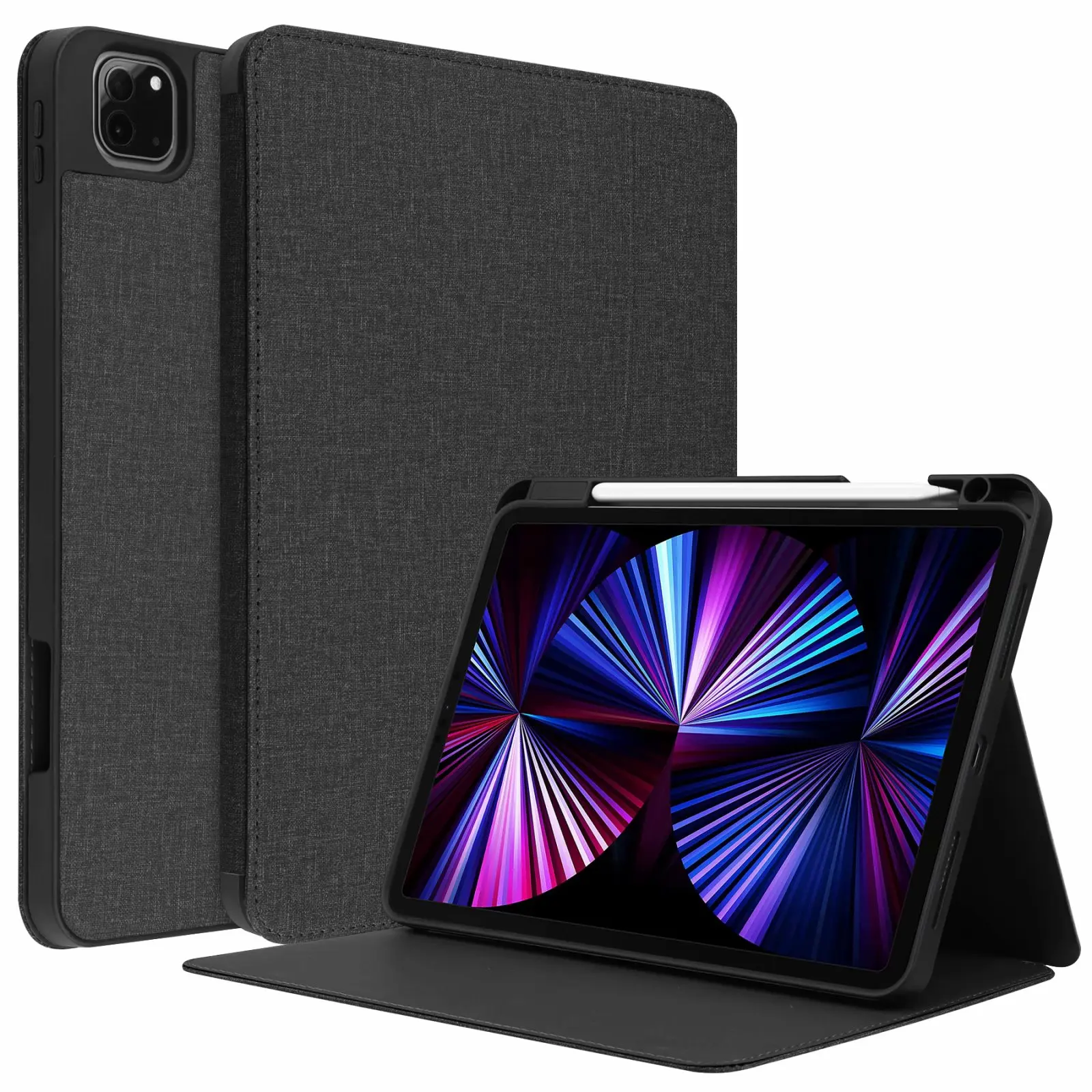 

Cow pattern PU+TPU with Pencil Holder tablet cover For iPad Pro 11 inch 2018 /2020/2021, As pictures