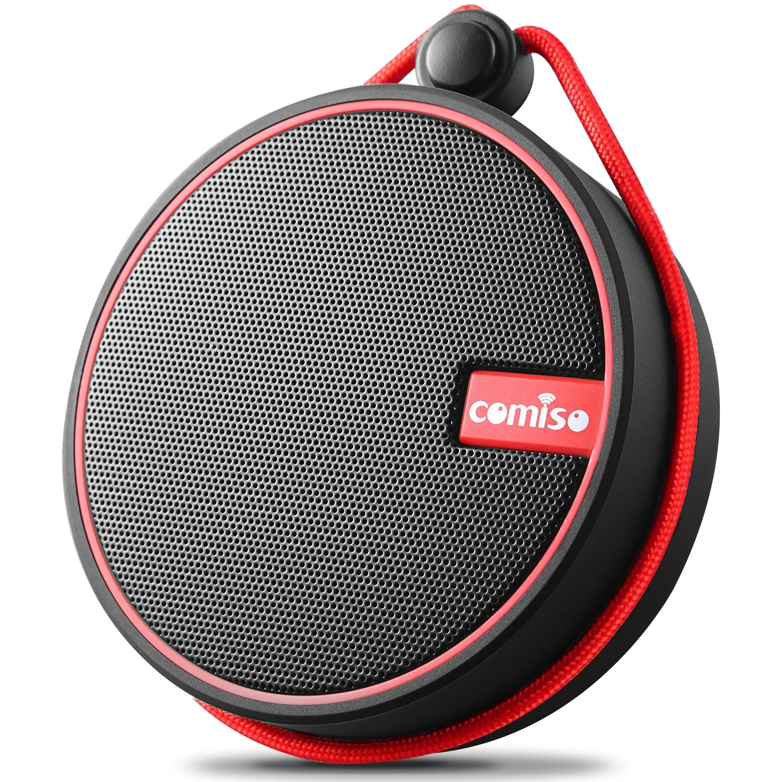 
New dual-color model IPX7 waterproof Bluetooth speaker ultra-bass support TF card portable blue travel driving Bluetooth speaker 