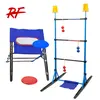 3-IN-1 outdoor toss game set-ladder ball game,disc toss game,target toss game