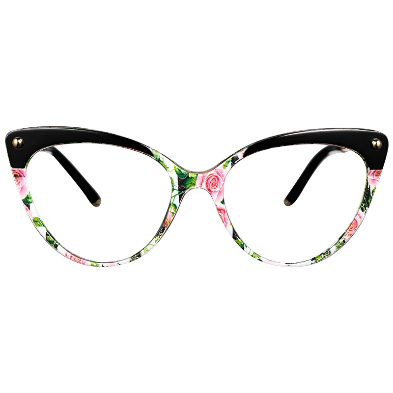 

Fashion Ladies Cat Eye Women Clear Lens Eyewear Optical Glasses Frames Dropshipping