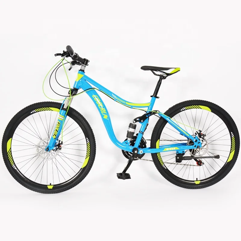 26 inch 21 gear mtb full suspension downhill mountain bike