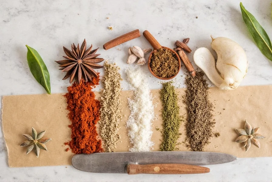 Spice Cabinet with Organized Herbs