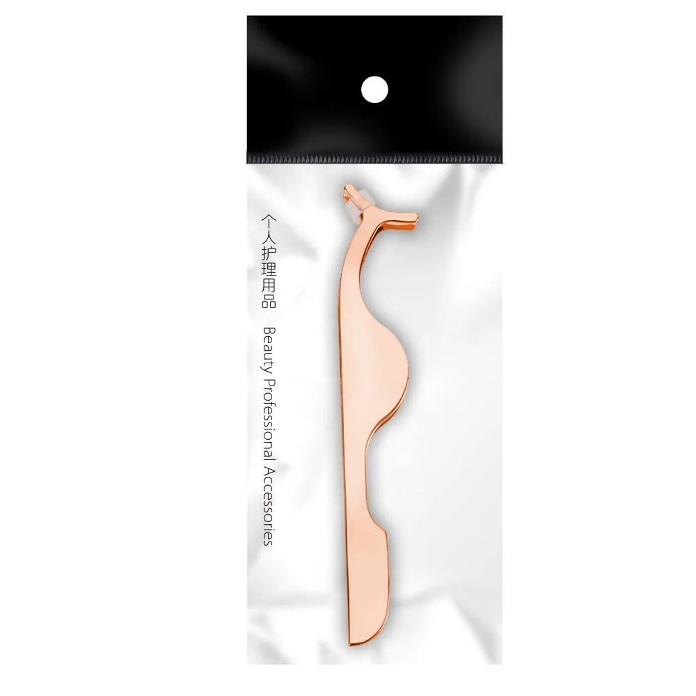 

Wholesale Custom Rose Gold Extension Eyelash Tweezers Private Label, Any