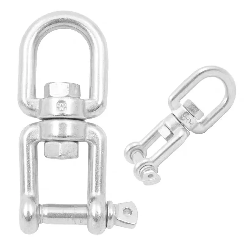 
8-Shaped M6 Stainless Steel Clevis Chain Swivel Jaw-Eye 
