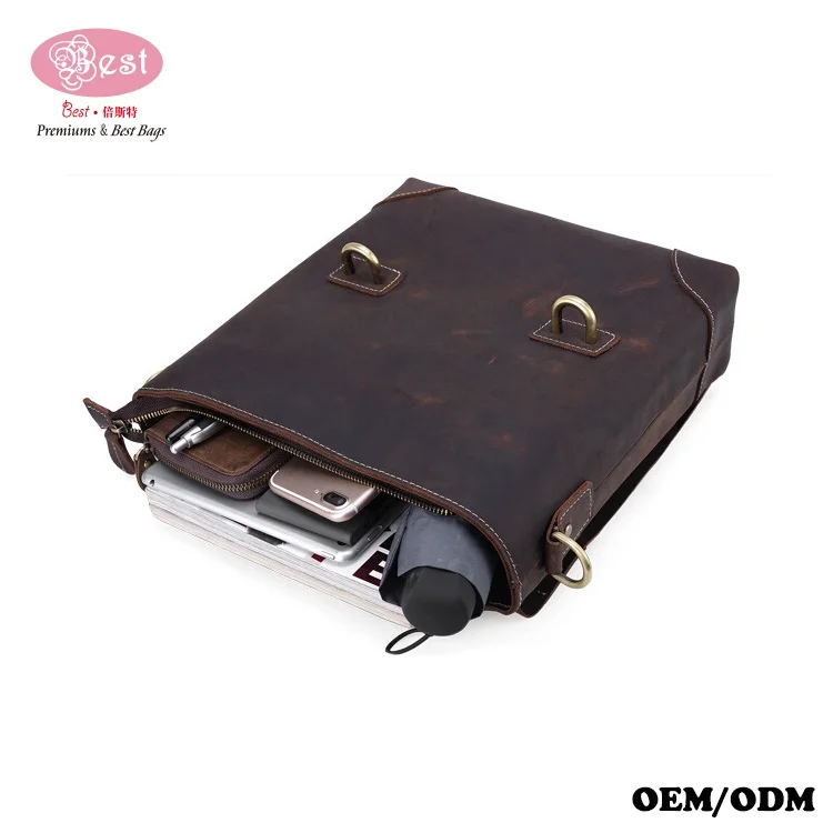 mens leather messenger bag