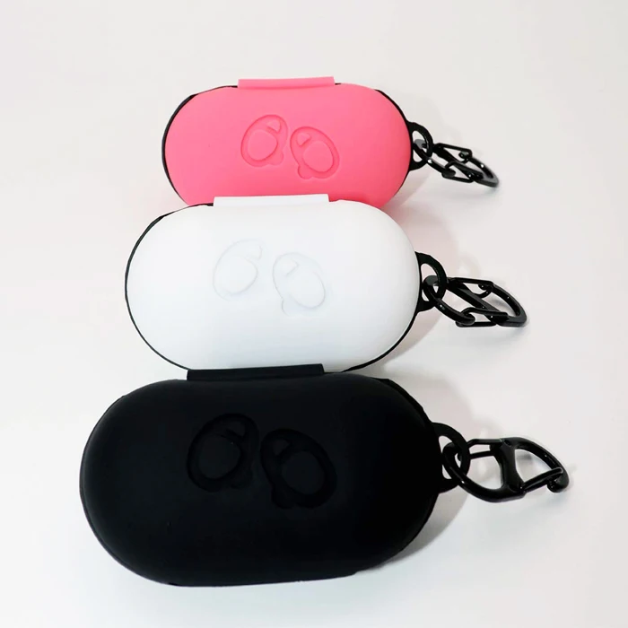 

Silicone Earphone Case Waterproof Earphone Cover With Keychain For Samsung Galaxy Buds Plus Case 2020/ Buds 2019