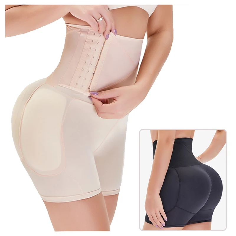 

Hot Selling Tree Hook Slimming Tummy Control Shorts Shaping Panties Women Butt Lifte Padded Shapewear, As picture shows