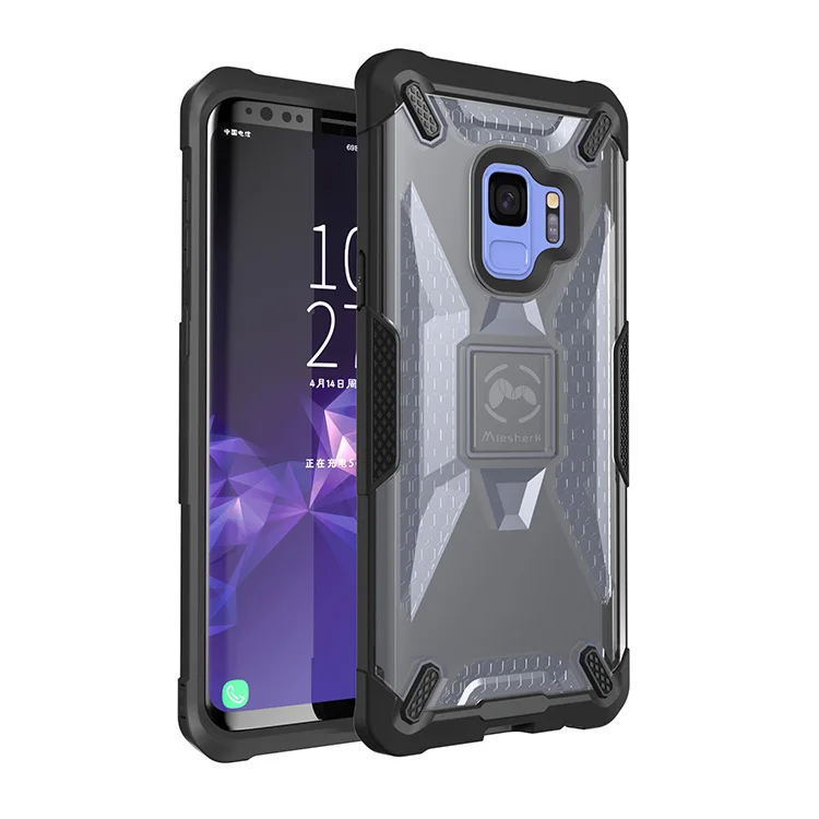 Luxury Style Bulk Cellphone Case Custom Shockproof TPU PC Mobile Phone Cover Accessories For samsung s9 Phone Case Supplier