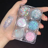 

Glossy colour pop wholesale private label pigmented neon glitter eyeshadow