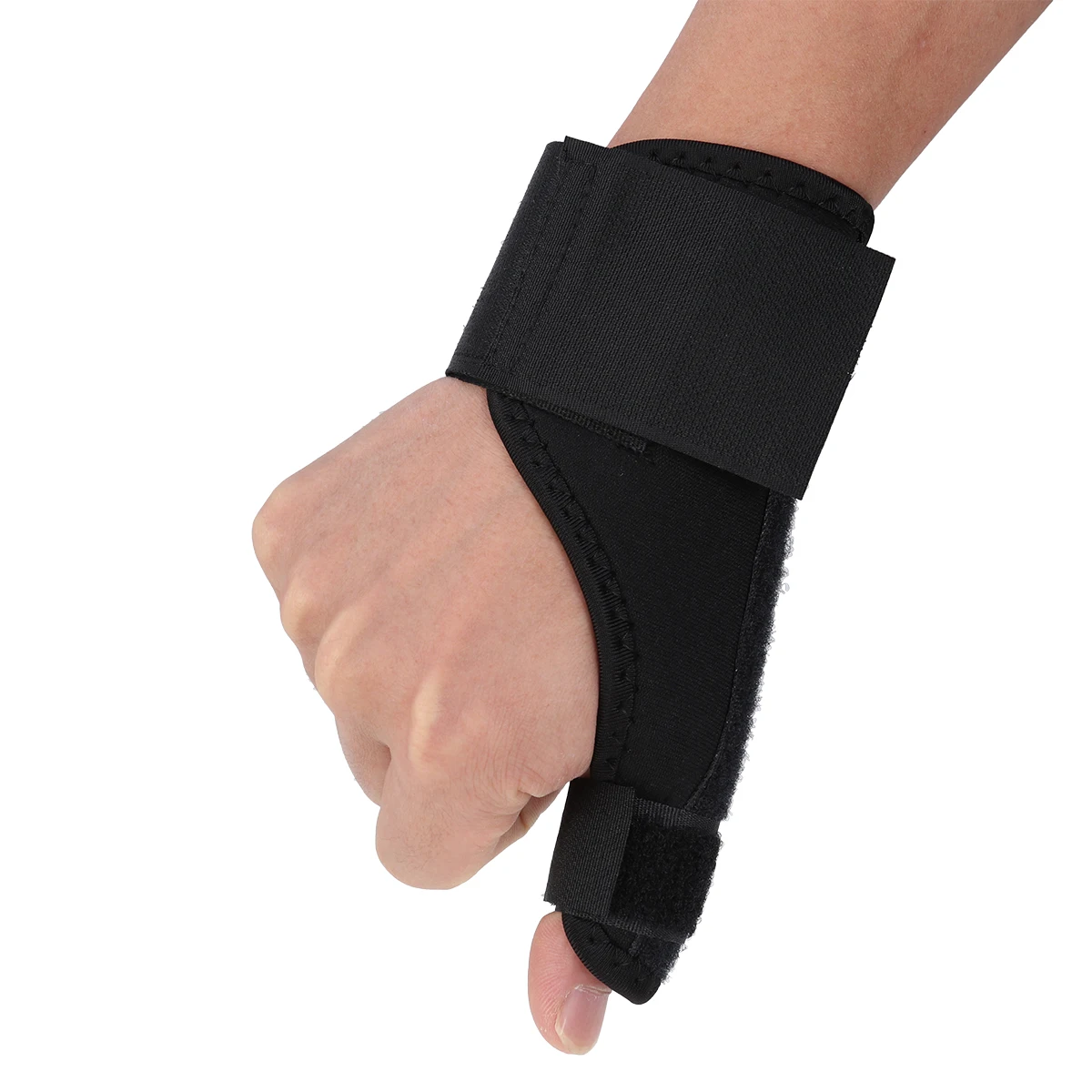 

Finger Support Splint Thumb Brace Wrist Brace for Tendonitis Arthritis, Black