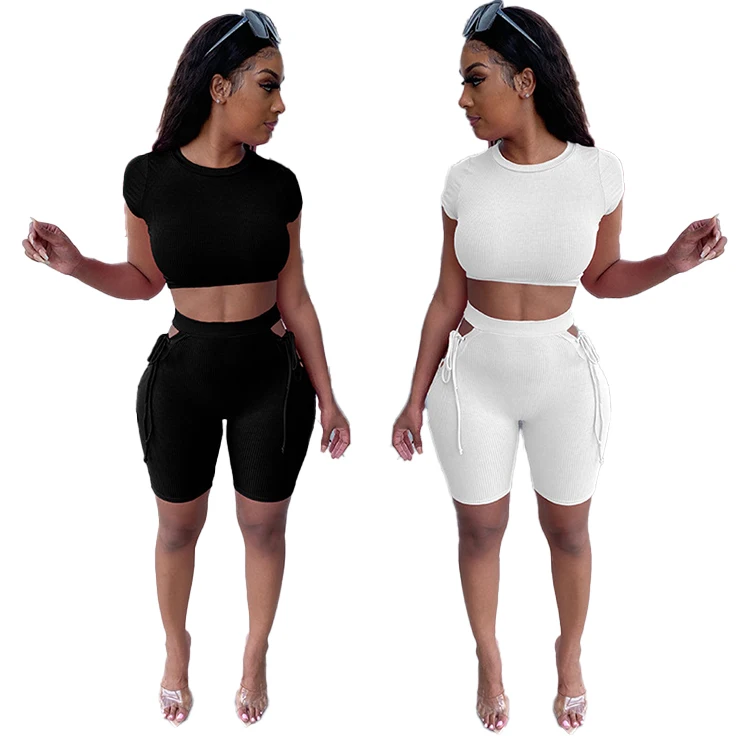 

S-L sexy summer outfits for women 2021 casual home wear 2 piece set women